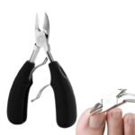 Alicate cortaúñas pico de águila para uñas encarnada