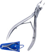 Alicate cortauñas punta curva uñas encarnadas - Imagen 2