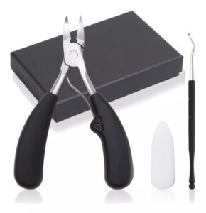 Alicate cortaúñas pico de águila y levantador de uña