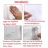 Gancho adhesivo pared soporte autoadhesivo cable multiuso - Imagen 7