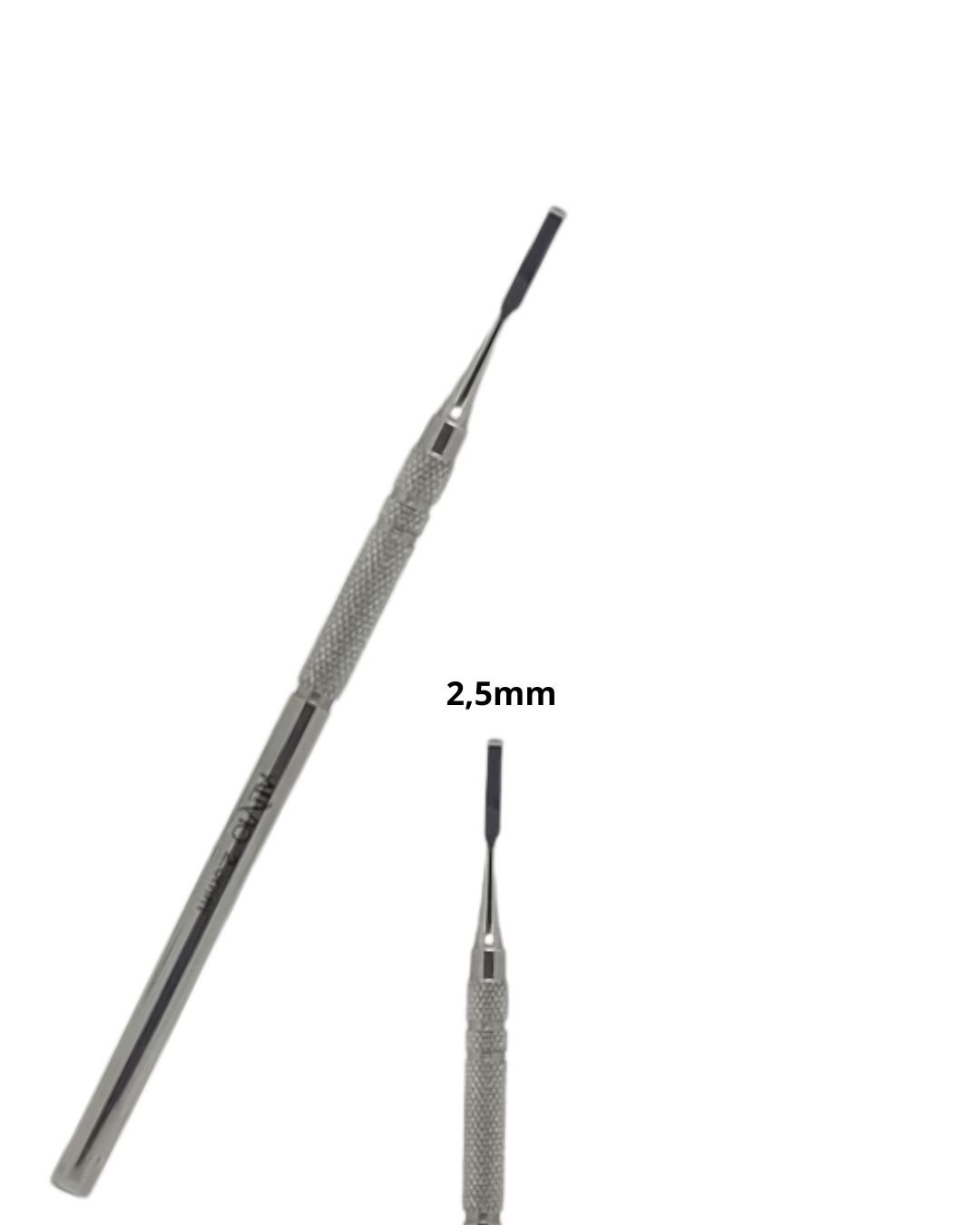 Guiador-guía-formón-uñas-encarnadas-onicocriptosis-pdologia-2,5mm