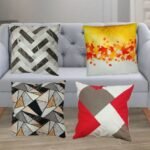 Protector para cojín cuadrado funda decorativa 45x45cm. Suave, lavable y elegante. Dale a tu hogar estilo, calidez y comodidad en segundos.