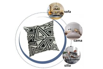 Forro cojín decorativo estampada fundas protector almohadas 45x45cm