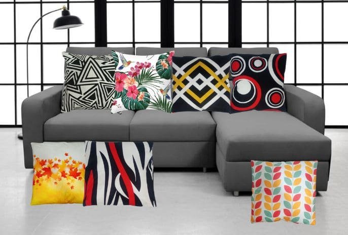 Funda decorativa para cojín forro cuadrada de Almohada