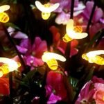 Luces Led Solares Decorativas en forma de abejas