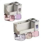 Dispensador de crema dental organizador para baño