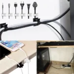 Clips sujeta cables autoadhesivos 3M oficina y hogar. Diseñados para brindar practicidad, seguridad