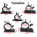 Clips sujeta cables con autoadhesivos 3M oficina y hogar - Imagen 2