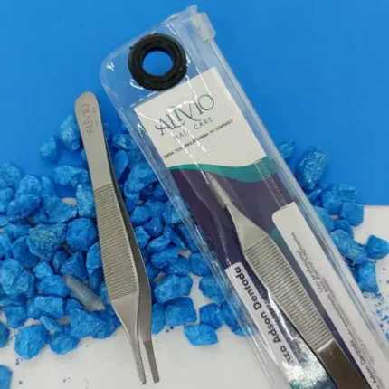 pinza Adson lisa quirúrgica de acero grado quirúrgico para extracción de espículas,