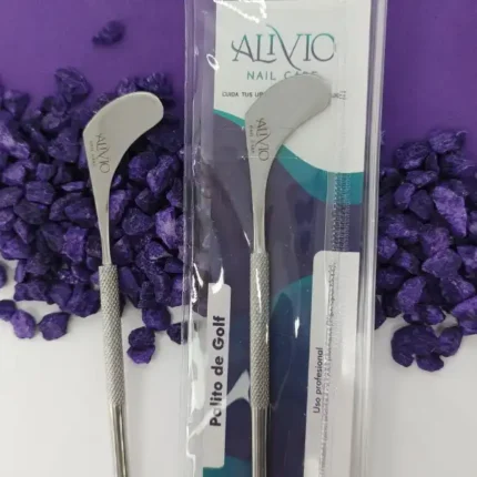 palito de golf podológico de acero inoxidable para callosidades, herramienta profesional